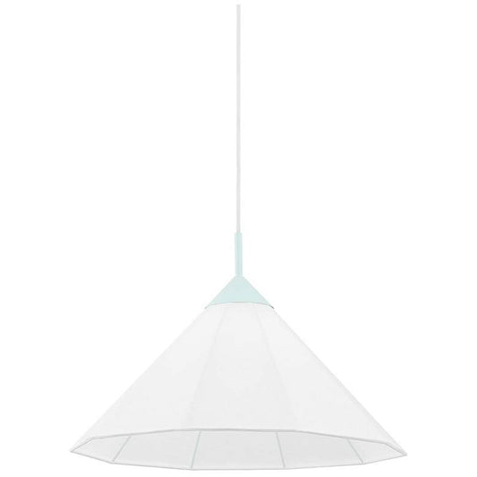 Gloria 1 Light Small Pendant - Robins Egg Blue
