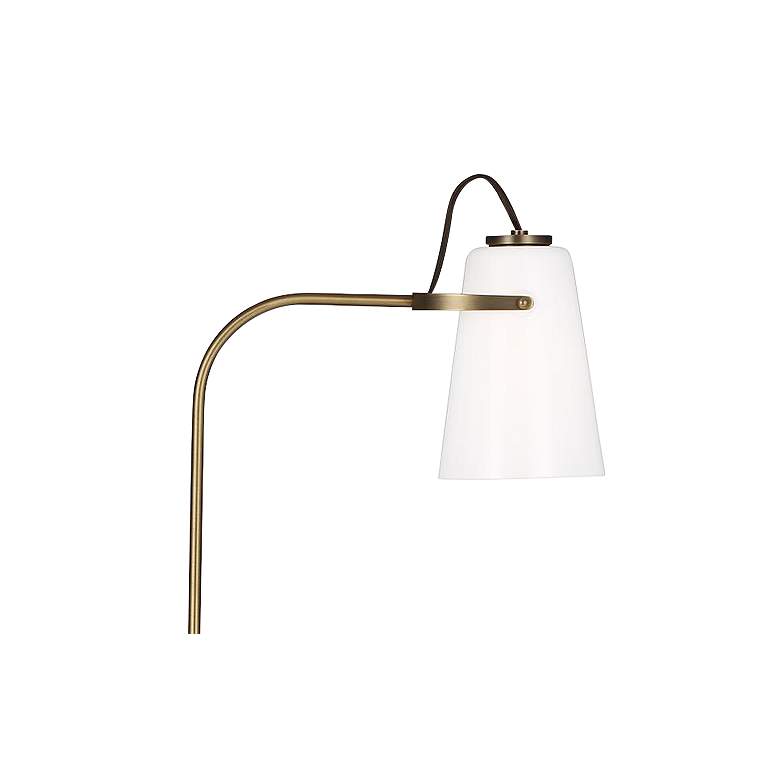 Hazel Time Worn Brass LED Floor Lamp by Ralph Lauren