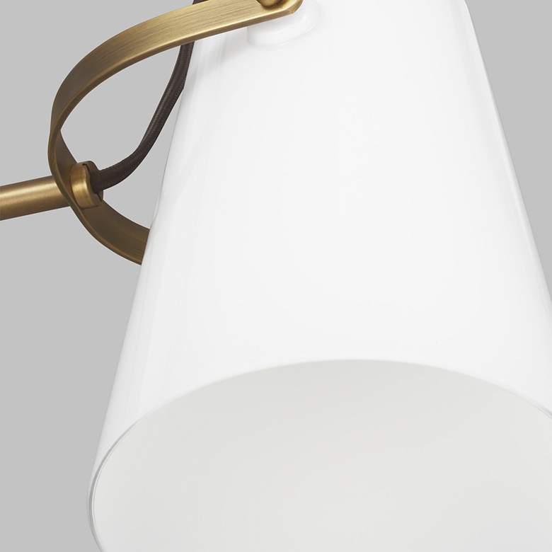 Hazel Time Worn Brass LED Floor Lamp by Ralph Lauren