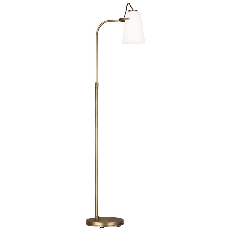 Hazel Time Worn Brass LED Floor Lamp by Ralph Lauren