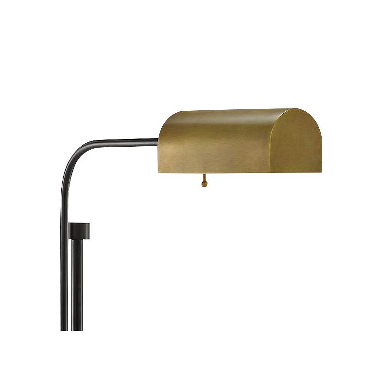 Hearst Oil-Rubbed Bronze and Antique Brass Floor Lamp