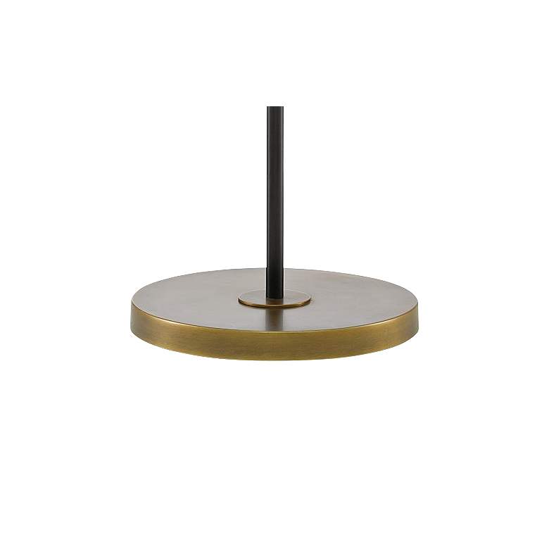 Hearst Oil-Rubbed Bronze and Antique Brass Floor Lamp