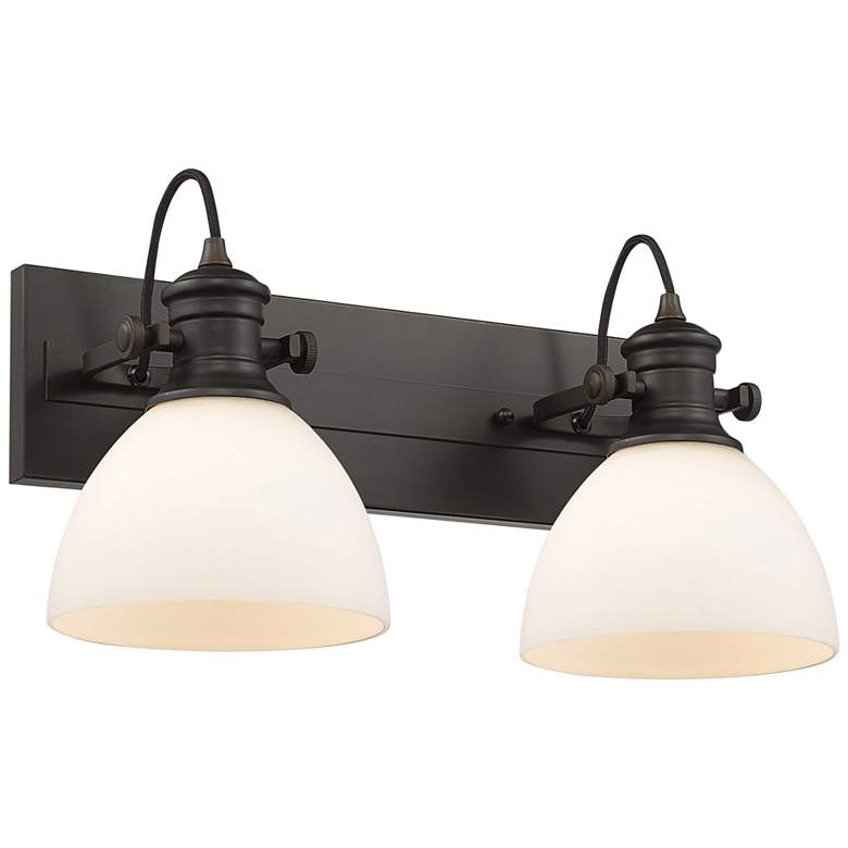 Hines 8 1/2" High 2-Light Wall Sconce