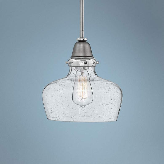 Hinkley Academy 10" Wide English Nickel Mini Pendant
