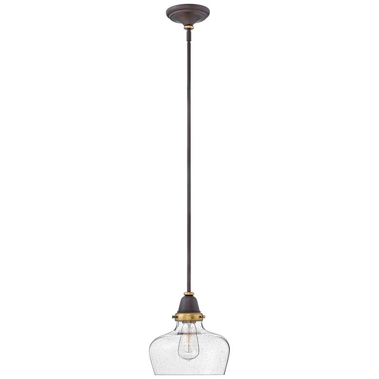 Hinkley Academy 10" Wide Oil-Rubbed Bronze Mini Pendant