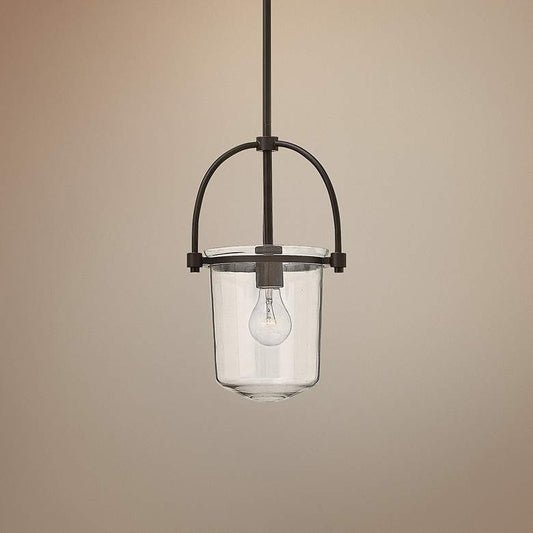 Hinkley Clancy 10" Wide Buckeye Bronze Mini Pendant