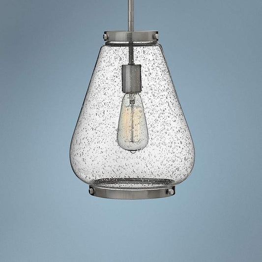 Hinkley Finley 10" Wide Brushed Mini Pendant