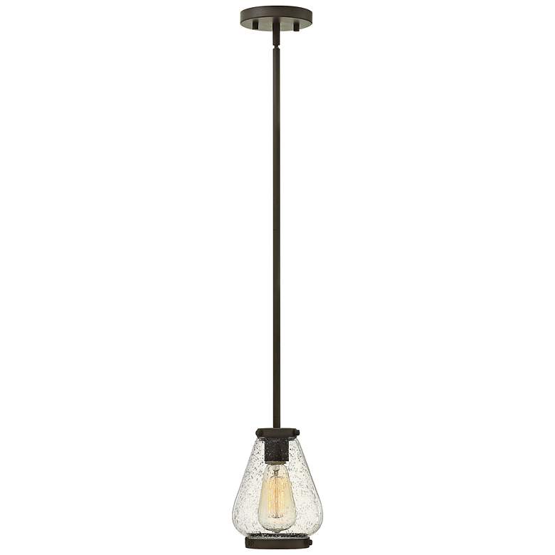 Hinkley Finley 6" Wide Oil-Rubbed Mini Pendant