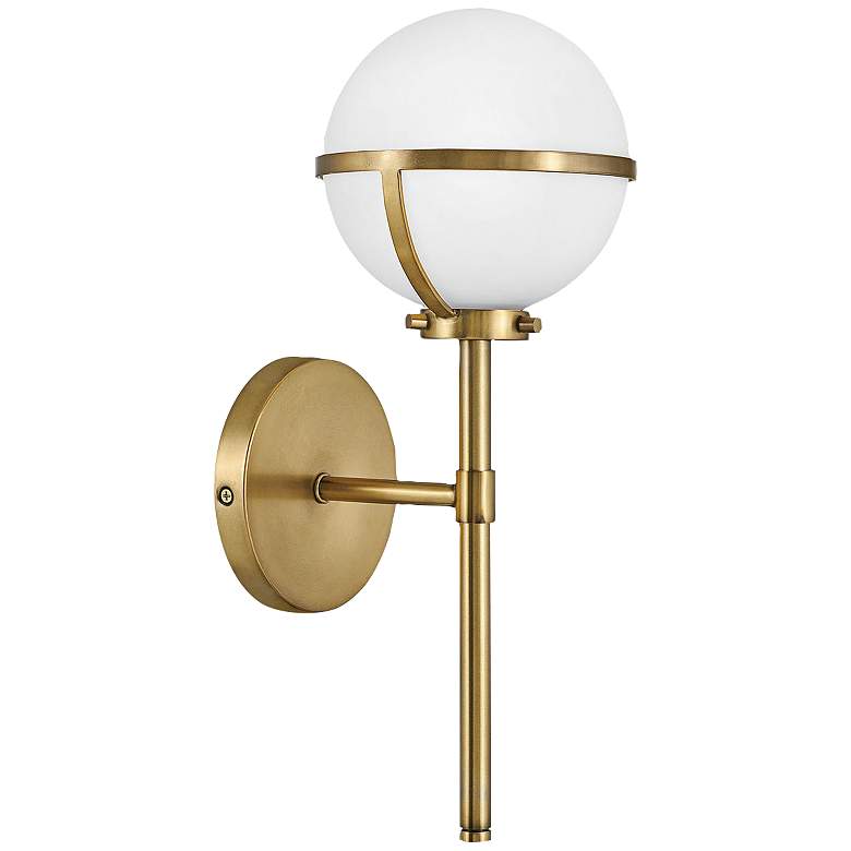 Hinkley Hollis 16" High Heritage Brass LED Wall Sconce