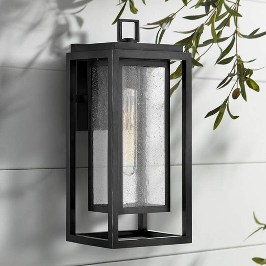 Hinkley Republic 16" High Black Outdoor Wall Light