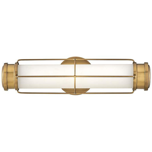 Hinkley Saylor 17" Wide Heritage Brass LED Bath Light