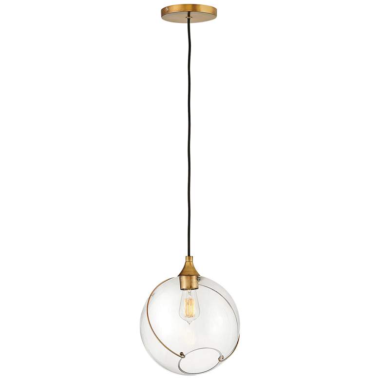 Hinkley Skye 10 3/4" Wide Heritage Brass Mini Pendant Light
