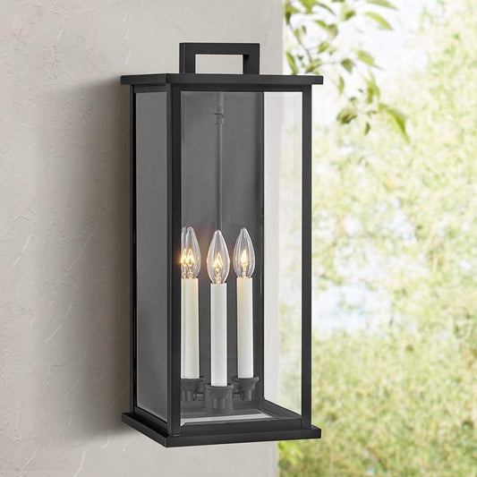 Hinkley Weymouth 22" High Black Outdoor Wall Light