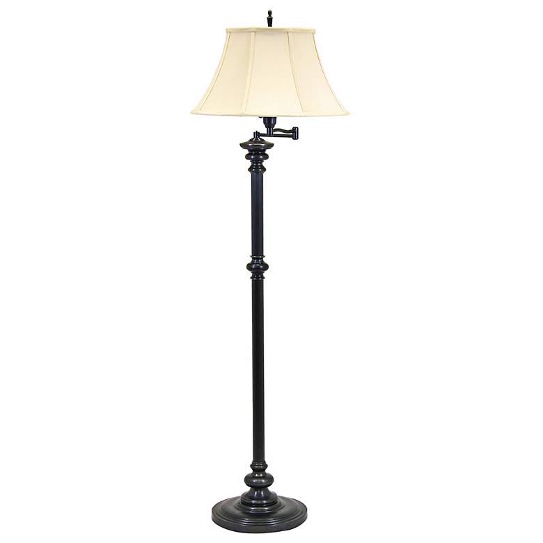 House of Troy Newport Swing Arm Floor Lamp