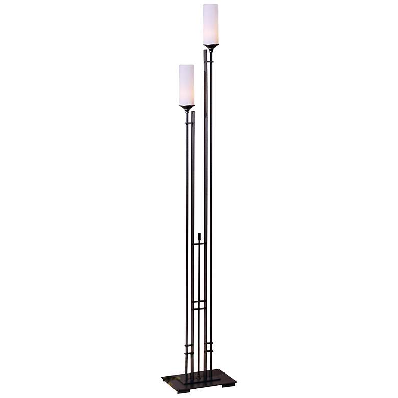 Hubbardton Forge Metra Twin 74 3/4" High Floor Lamp