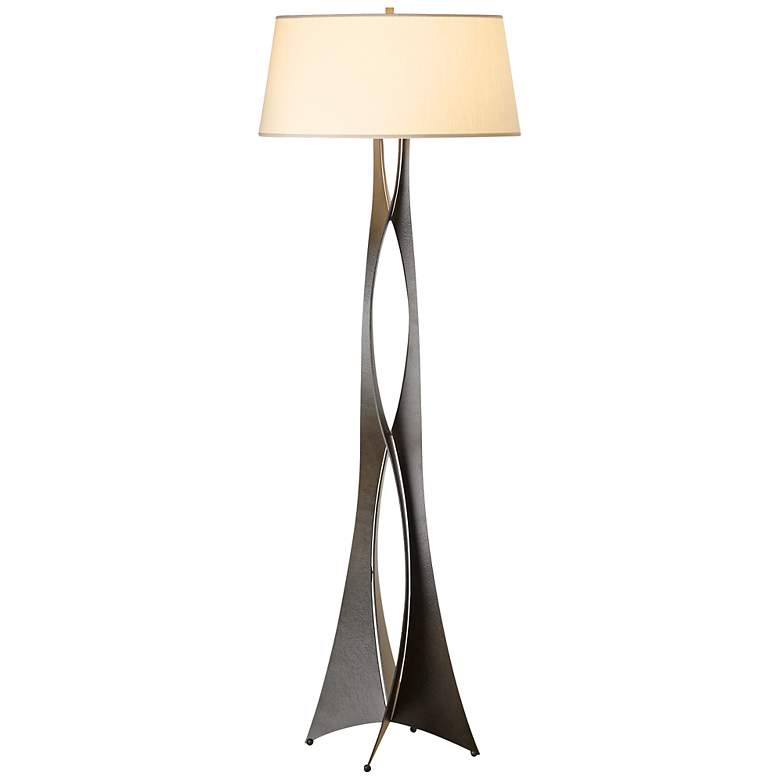 Hubbardton Forge Moreau Steel Contemporary Floor Lamp