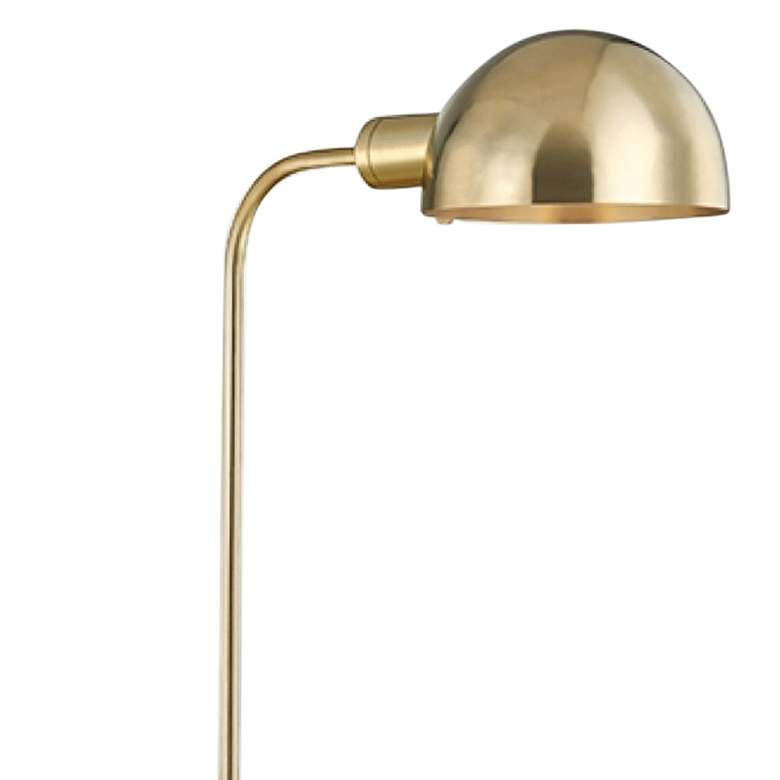 Hudson Valley Devon Aged Brass Adjustable Floor Lamp