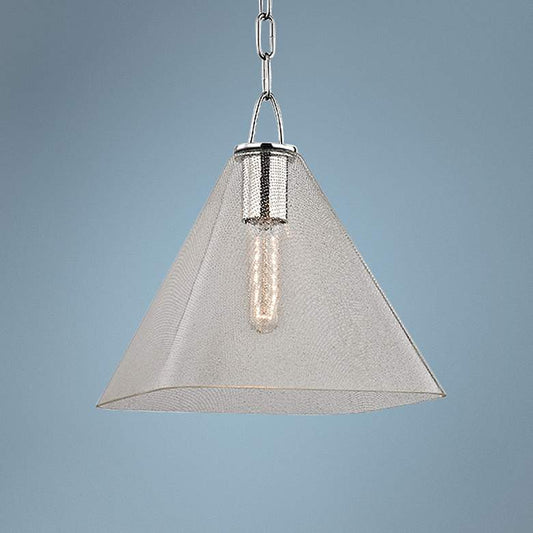 Hudson Valley Sanderson 11"W Polished Nickel Mini Pendant
