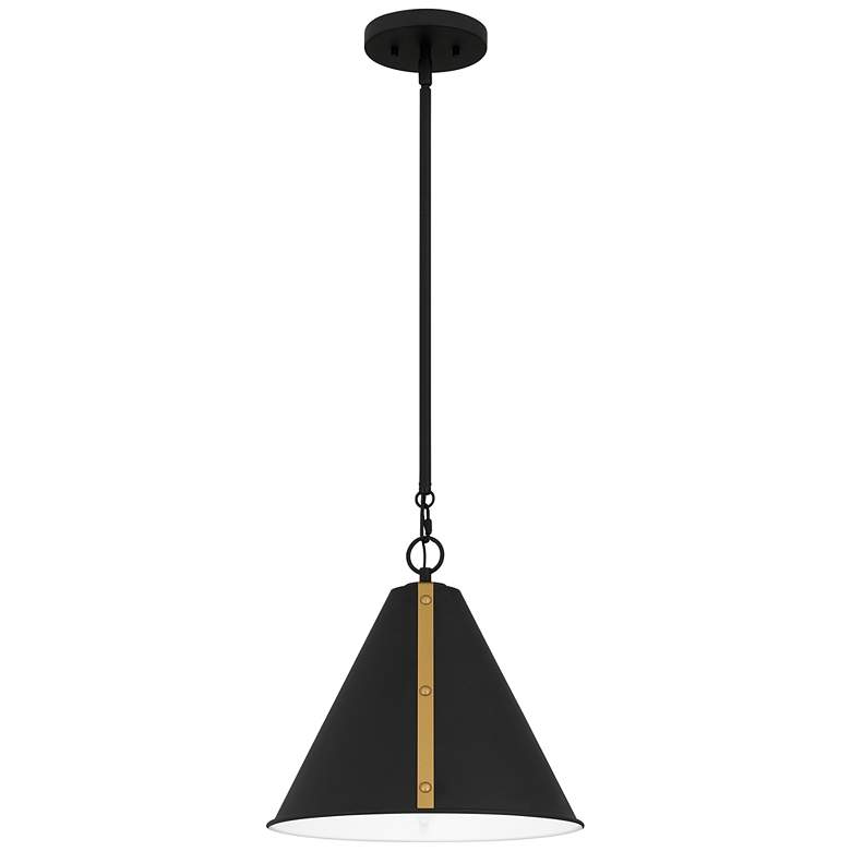 Hyde 1-Light Matte Black Mini Pendant