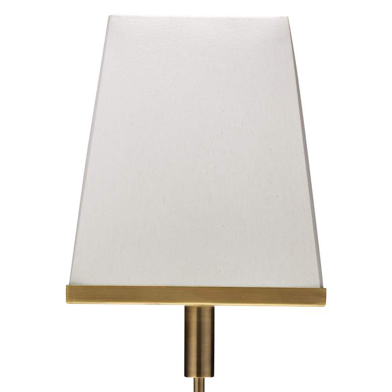 Jamie Young Jud Antique Brass Floor Lamp