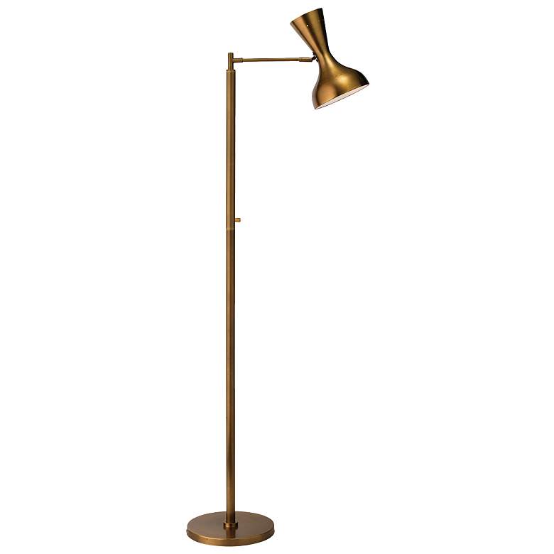 Jamie Young Pisa Antique Brass 2-Directional Floor Lamp