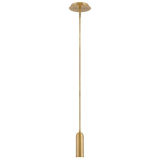 Jax 5" Wide Heritage Brass Mini Pendant by Hinkley Lighting