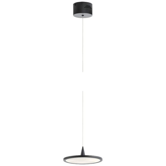 Jeno 9" Pendant Matte Black