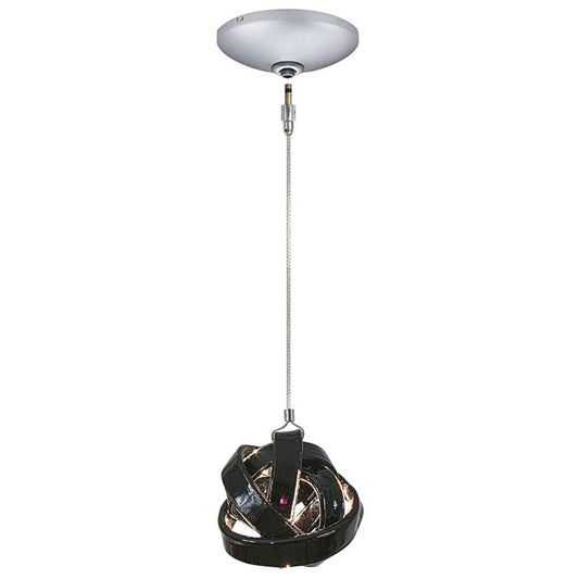 Jesco Envisage VI 6" Wide Glass Ribbon Mini Pendant