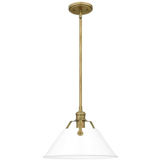 Jessup 1-Lt Brass Mini Pendant