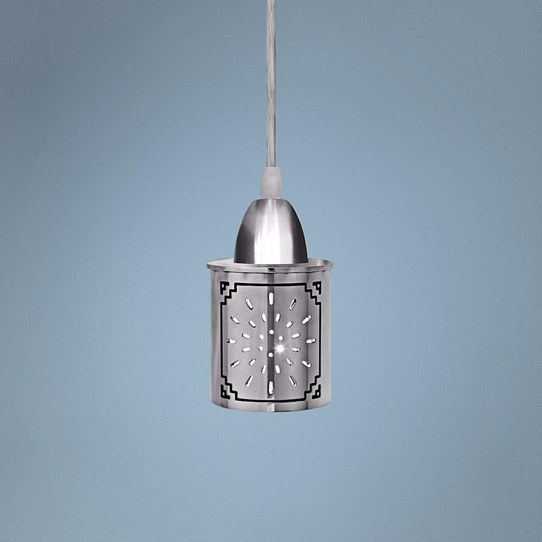 Jezebel Illuminart 3" Wide Star Pattern Mini Pendant