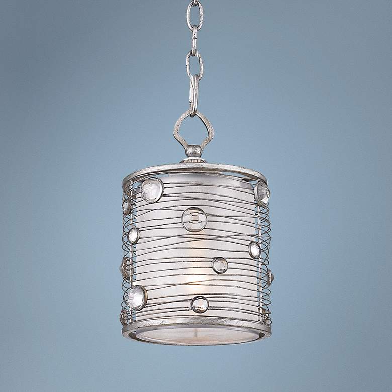 Joia Collection 7" Wide Peruvian Silver Mini Pendant