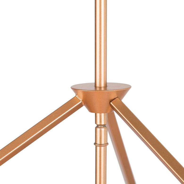 Jonas 20" Wide Gold 6-Light Chandelier