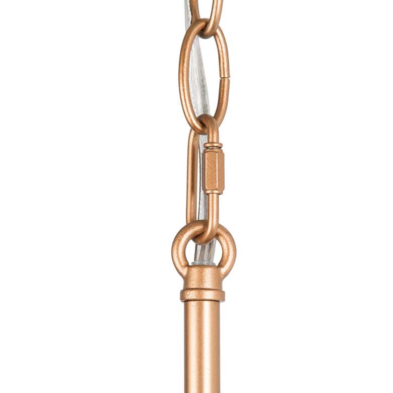 Jonas 20" Wide Gold 6-Light Chandelier