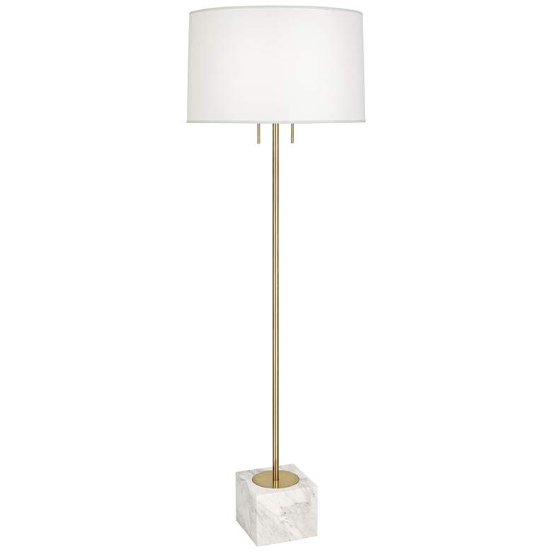 Jonathan Adler Canaan Brass Floor Lamp