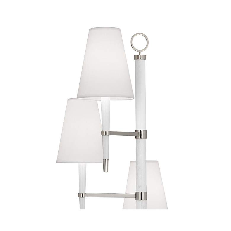 Jonathan Adler Ventana White Wood Tree Floor Lamp