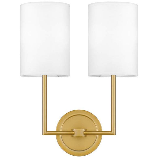 Josephs 2-Light Aged Brass Wall Sconce