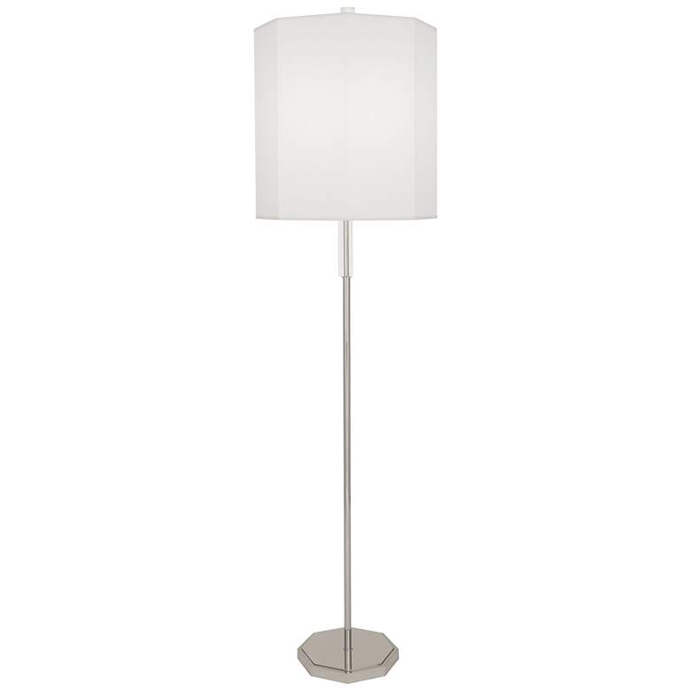 Robert Abbey Kate Floor Lamp with Ascot White Shade