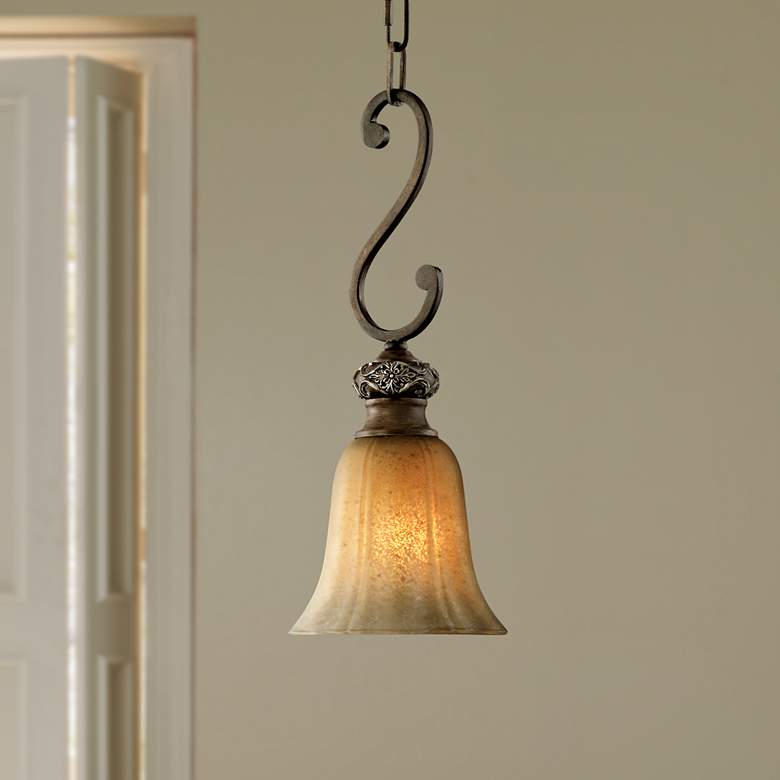 Kathy Ireland Sterling Estate Mini Pendant Light