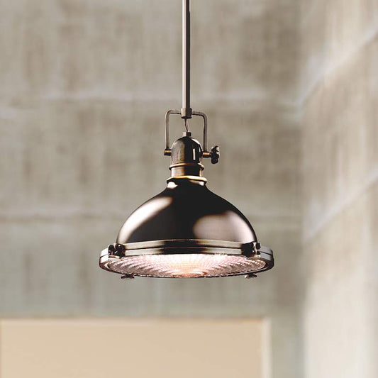 Kichler 12" Wide Fresnel Lens Mini Pendant