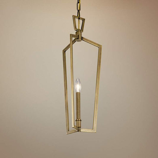 Kichler Abbotswell 9 1/2" Wide Natural Brass Mini Pendant