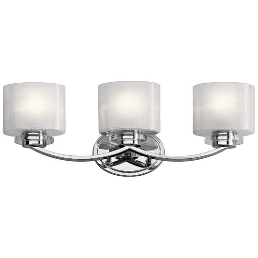 Kichler Archer 24 1/4" Wide Chrome 3-Light Bath Light