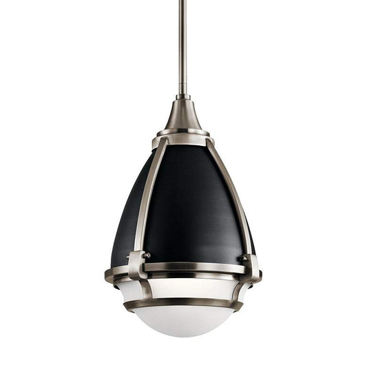Kichler Ayra 10" Wide Classic Pewter Mini Pendant