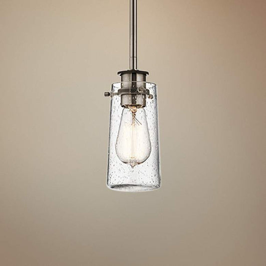 Kichler Braelyn 3 3/4" Wide Classic Pewter Mini Pendant