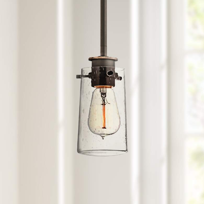 Kichler Braelyn 3 3/4" Wide Classic Pewter Mini Pendant