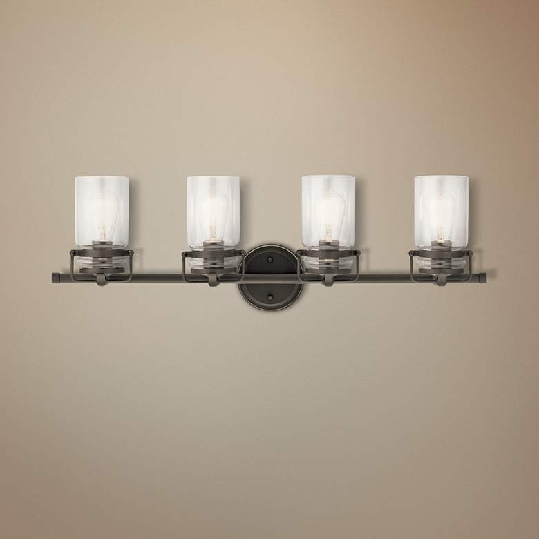 Kichler Brinley 32 1/4"W 4-Light Bath Light