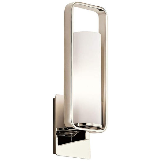 Kichler City Loft 17 1/4" High Polished Nickel Wall Sconce