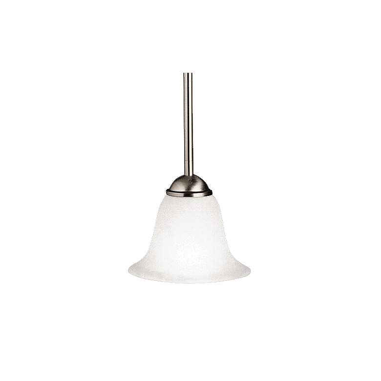 Kichler Dover 6 1/2" Wide Brushed Nickel Mini Pendant