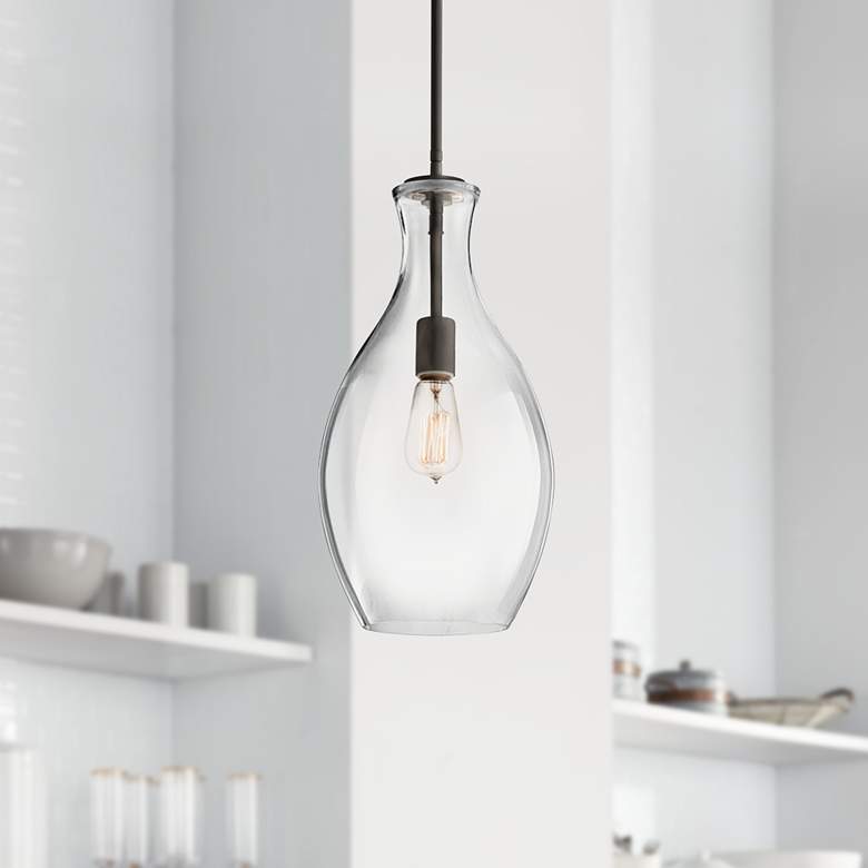 Kichler Everly 8 3/4" Wide Olde Bronze Mini Pendant