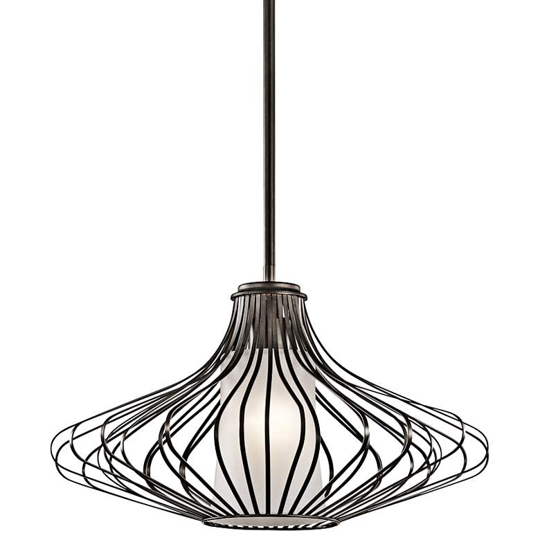 Kichler Geometry 18" Wide Olde Bronze Pendant