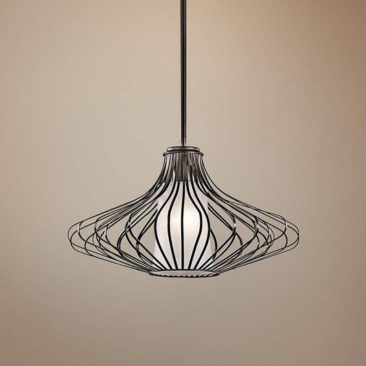 Kichler Geometry 18" Wide Olde Bronze Pendant